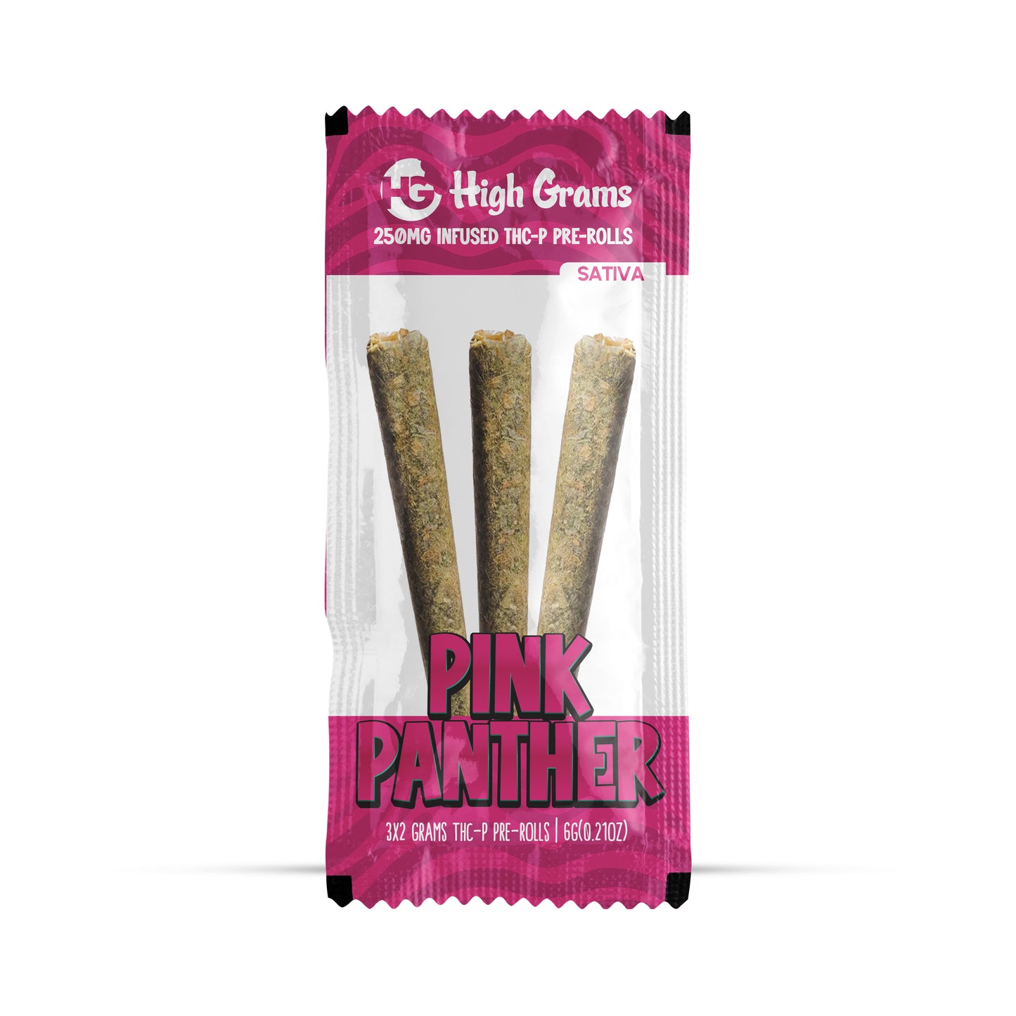 THC-P Pre-Rolls 3X2G | Pink Panther | Sativa