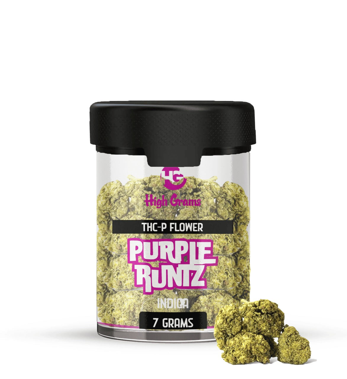 THC-P Flower 7 Gram | Purple Runtz | Indica