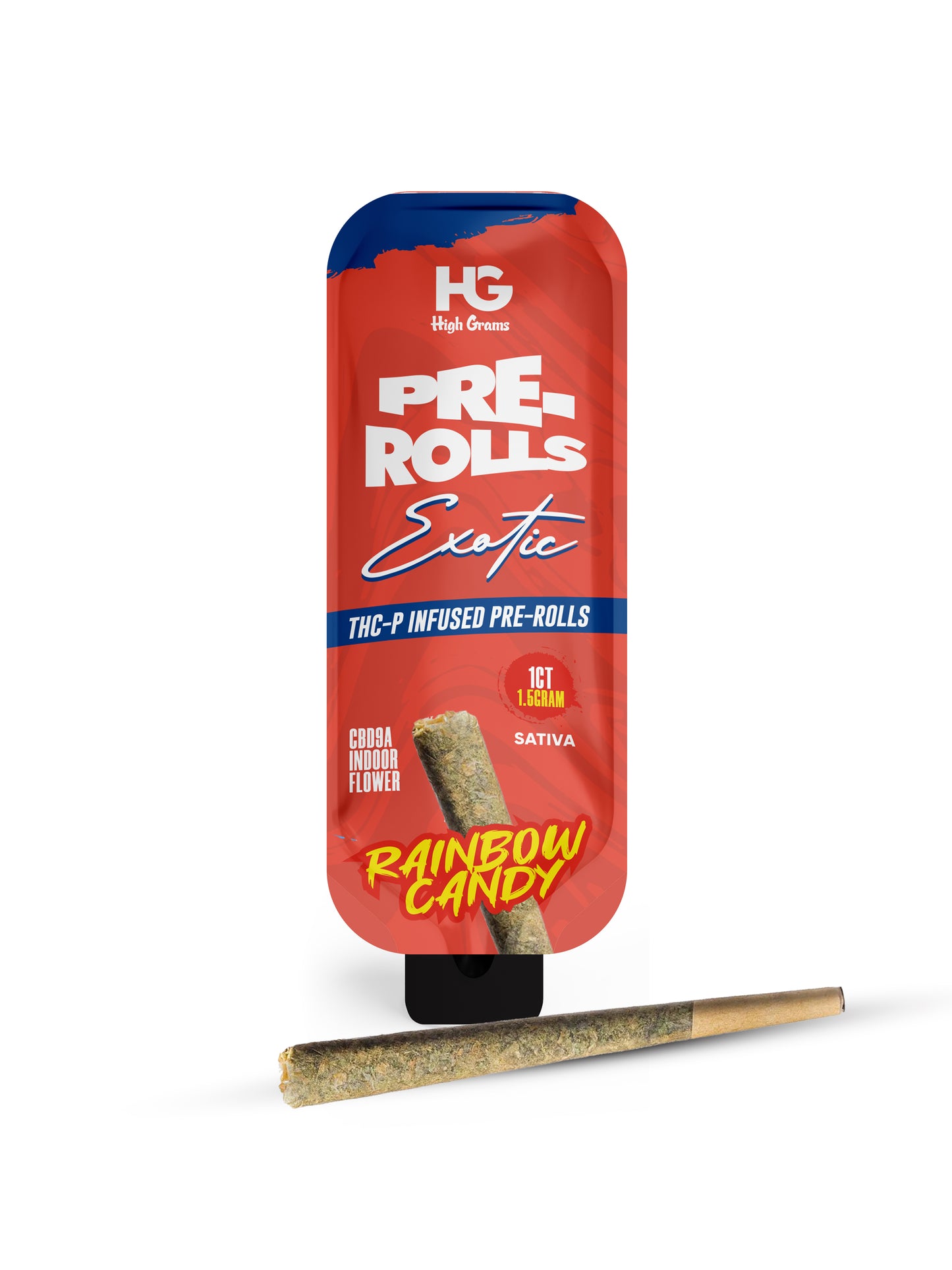 THC-P Pre-Roll 1.5 Gram | Rainbow Candy | Sativa