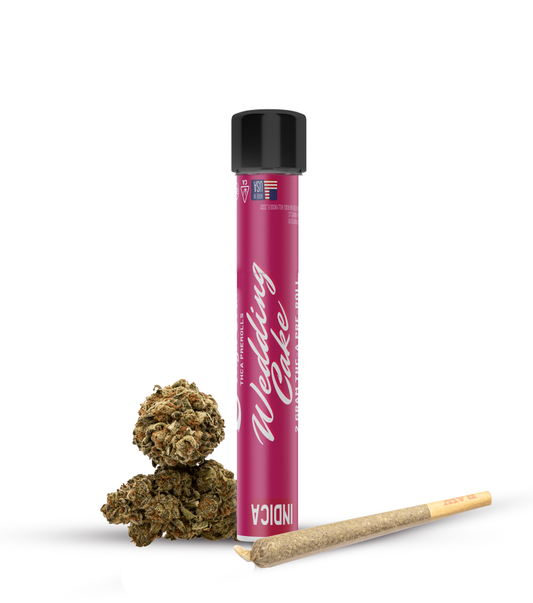 THC-A Regular Pre-Roll 2 Gram | Wedding Cake | Indica