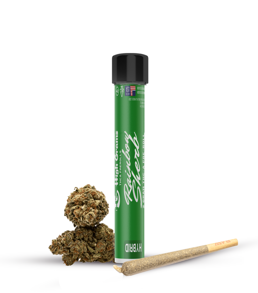 THC-A Regular Pre-Roll 2 Gram | Rainbow Sherb | Hybrid