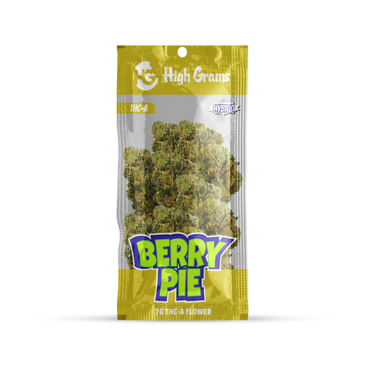 THC-A Flower 7 Gram | Berry Pie | Hybrid